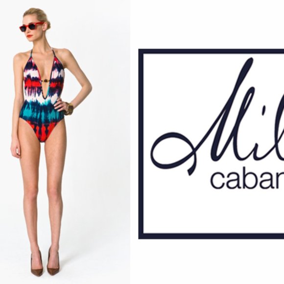 New Milly Cabana Candy String Bikini Top - Picture 7 of 8